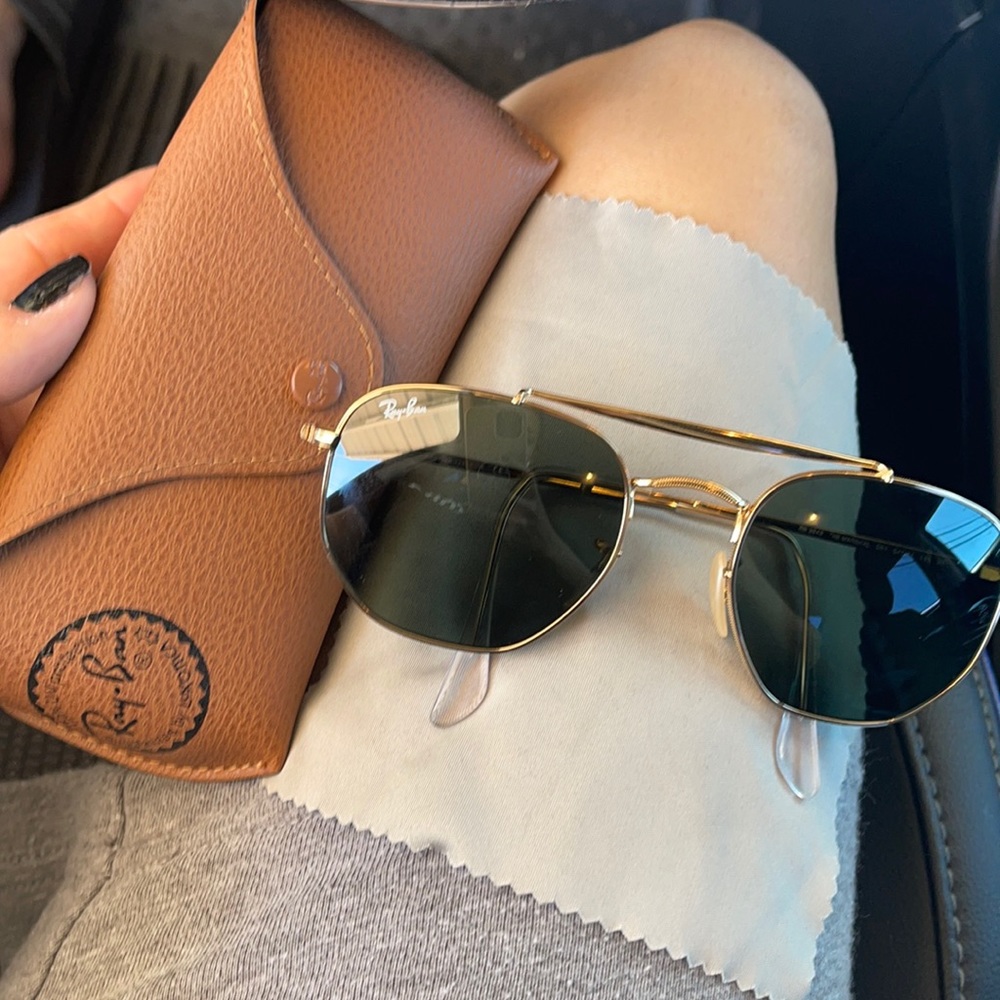 Ray Ban The Marshal Square Sunglasses